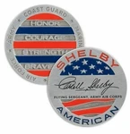 Shelby American Military Challenge Coin * Collectible Ships Free To The Usa!. Fixed Price $29.00.