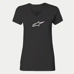 Alpinestars Women's Ageless V-neck Tee Black White Size: Xl 3031-3069. Fixed Price $24.99.