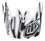 Troy Lee Designs Tld D3 Helmet Replacement Visor Peak Squirt Matte White. Fixed Price $17.45.
