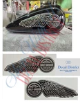 Wing Decals For Harley Davidson Gas Tank Sticker Dyna Fxr Vinyl Premium Set Of 2. Fixed Price $39.01.