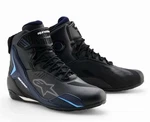 Alpinestars FASTER-4 Drystar Wp Motorcycle Riding Shoes (black/night Navy/cyan). Fixed Price $249.00.