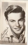 Best Wishes, Bob Robert Wagner, Signed Promotional Photo 6 1/2 X 3. Fixed Price $19.99.