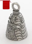Bald Eagle Guardian Bell W Red Bag Motorcycle Fits Harley Luck Gremlin Ride. Fixed Price $17.81.