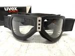 Uvex #M3110K Grand Prix Goggles Black / Clear Very Rare Original Box F1. Fixed Price $59.00.