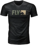 Fly Racing Primary Tee (2022) 2XL Black 352-05212X. Fixed Price $34.99.