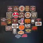 Harley Motorcycles Inspired Stickers Shield & Bar Decals Biker Chopper Hog. Fixed Price $6.00.
