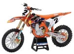Newray 1:12 Scale Toy Red Bull Ktm 450SX-F Cooper Webb #2 Replica Dirt Bike. Fixed Price $34.70.