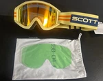 New Scott Usa Era Goggles Orange Chrome-beige Adult Motocross. Fixed Price $19.95.