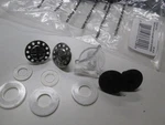 Fox Racing Helmet Visor Peak Replacement Screw Kit - Fits All Mx Models. Fixed Price $10.46.