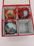 Rare '08 Mercedes Benz Christmas Ornament SET/3 Collectible Glass Balls Red Box. Fixed Price $150.00.