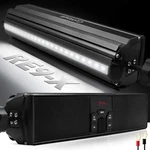 Gohawk RE9X Bluetooth Speakers For Motorcycle Atv Utv 18.25IN With 24 Leds. Fixed Price $75.49.