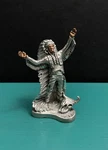 Mwfp Masterworks Pewter Native American Indian Shaman Headdress Skull Figurine. Fixed Price $24.99.