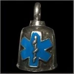 Pewter Motorcycle Gremlin Bell Ems Emergency Medical Services Symbol Made Usa. Fixed Price $12.00.