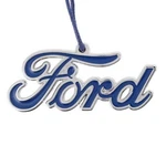 Ford Script Logo Holiday Ornament - Must Have Lovers! Ships Free To Usa. Fixed Price $29.00.