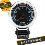 Equus 6076 2-1/2" Mini Chrome Tachometer. Fixed Price $85.29.