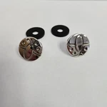 Bell MOTO-9S FLEX/MOTO-9 Mips Replacementvisor Screws Chrome Silver ( 2 Pieces). Fixed Price $14.99.
