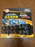Twin ROK-10306 Black/orange 12" 42" Pack Adjustable Stretch Strap. Fixed Price $24.99.