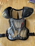 Evs Men Clear / Black Red Vex Chest Protector Dirtbike Gaurd Atv Size Large. Fixed Price $50.00.