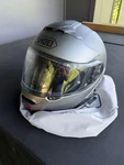Shoei Neotec 2 Helmet Large - Matte Silver Great Condition. Fixed Price $300.00.