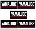 Factory Effex 5PK Yamalube Stickers 28-90204. Fixed Price $11.19.