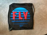 Fly Racing Quick Drawstring Bag Cinch Sack Motorsport Unisex Black Backpack Nip. Fixed Price $12.99.
