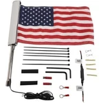 Ciro 70600 Led Lighted Pole For 6" X 9" Flags - 12V Power Motorcycles. Fixed Price $189.99.