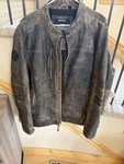 Harley-davidson Men's Miramar Distressed Leather Jacket, Brown 97128-16VM. Fixed Price $250.00.