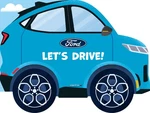 Ford: Let's Drive Book * Fun & Educational The Kids! Ships Free To Usa!. Fixed Price $14.00.