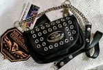 Milwaukee Leather Performance Biker Black Chain Strap Shoulder Bag #8830 Womens. Fixed Price $29.95.