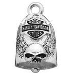 Harley Davidson Winged Skull B&s Logo Ride Bell 85 HRB038. Fixed Price $26.99.