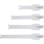 Alpinestars Tech 5/7 Buckle Straps White. Fixed Price $26.47.