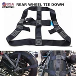 Universal Heavy Duty Rear Wheel Tie Down Strap For Trailer Scooter Motorbike. Fixed Price $18.04.