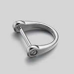 Diy Horseshoe Ring Holder Shape Thick Rod Classic Buckle. Fixed Price $5.79.