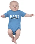 Fxr Podium Infant Short Sleeve Onesie Tranquil Blue. Fixed Price $35.21.