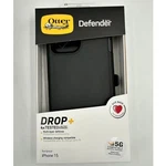 Otterbox Defender With Holster For Iphone 15, Black Case. Fixed Price $16.98.