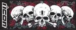 Icon Floormat Scull Blk 9905-0108. Fixed Price $78.95.