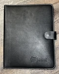 At&t Managers Leather Notebook 12.5"X 10" With Leeds Pad, And Snap Enclosure. Fixed Price $29.97.