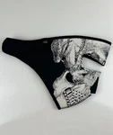 Zan Headgear Oversized Neoprene Face Mask Full Skull Black Riding Warm. Fixed Price $10.00.