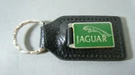 Jaguar Leaping Cat Leather Key Fob Ring. Fixed Price $11.99.
