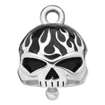 Harley Davidson Black Flame Wg. Skull B&s Logo 3-D Ride Bell 154 HRB039. Fixed Price $29.99.