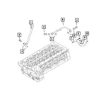 68094322AA Mopar Automatic Transmission Oil Cooler Hose Banjo Bolt For Ram 14-17. Fixed Price $18.62.