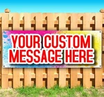 Custom Design Banner Advertising Vinyl Flag Many Sizes Usa SB06714. Fixed Price $945.00.