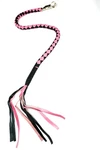 Genuine Leather Motorcycle Whip Get Back With Tassels 41" Pink. Fixed Price $28.99.