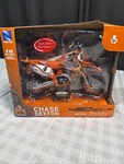 Newray Ktm 450 Sx-f Red Bull Chase Sexton #4 Dirt Bike 1:12. Fixed Price $21.24.
