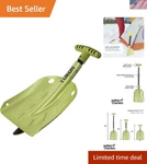 Yukon Collapsible Snow Shovel - Lightweight & Adjustable For Winter Emergencies. Fixed Price $90.99.