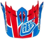 Troy Lee Designs Tld D2 Helmet Replacement Visor Peak Turbo Red/white/blue. Fixed Price $24.99.