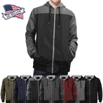 Mens Windbreaker Jackets Sports Coat Coach Casual Active Golf Zip Up Running. Fixed Price $29.99.