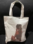 Canvas Tote Bag For Women Off White Eco Friendly (woman Braided Hair). Fixed Price $16.99.