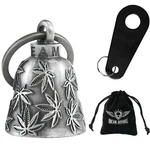 Guardian Biker Weed Leaves Motorcycle Bell W/hanger Lightweight. Fixed Price $16.89.