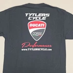 Ducati Corse Shirt Mens Xl Black Logo Spellout Greenbay Wis Motorcycle Racing. Fixed Price $22.40.